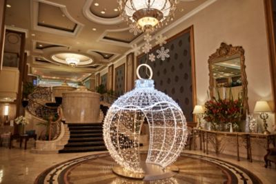 A group of friends celebrate New Year at The Langham Melbourne